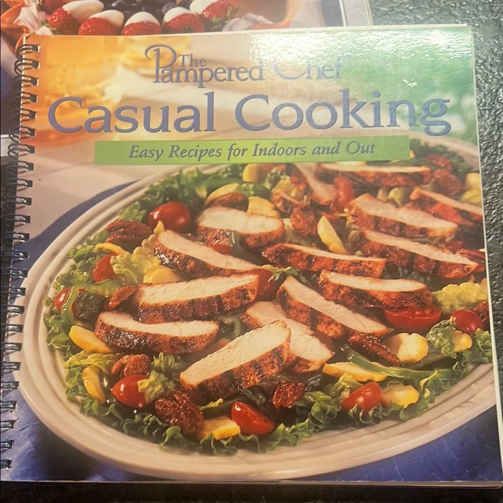 The Pampered Chef Delightful Desserts & Casual Cooking Cookbook Collection